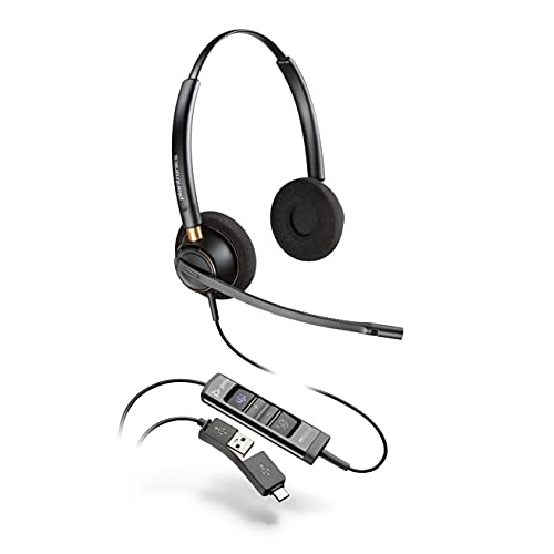 Poly EP 525 -M Stereo w/USB-A Headset Poly EP 525 -M Stereo w/USB-A Headset